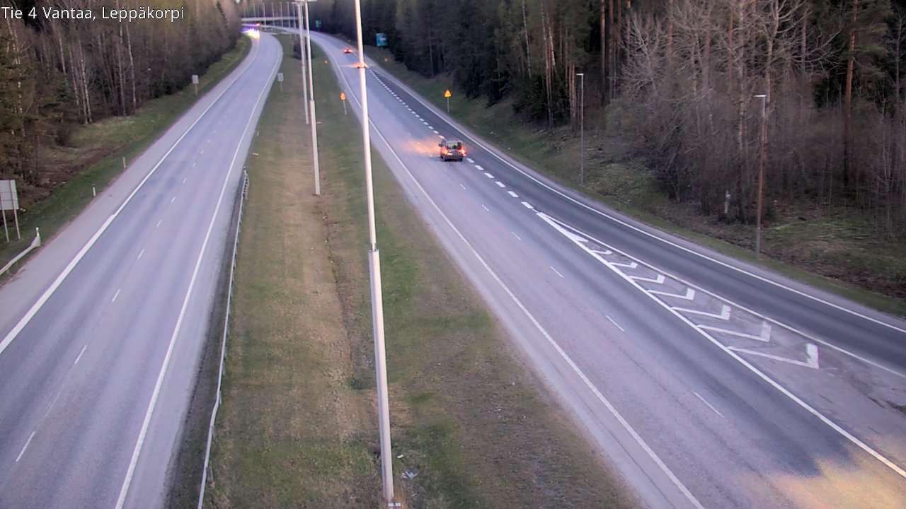 Weather Camera Image Road 4 Vantaa Leppäkorpi, Vantaa, Uusimaa