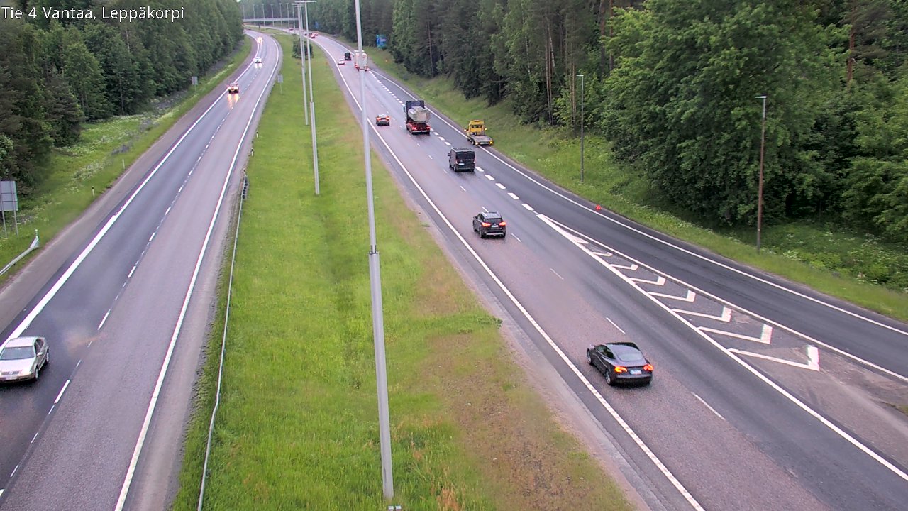 Kelikamerat Kuva Tie 4 Vantaa Leppäkorpi, Vantaa, Uusimaa