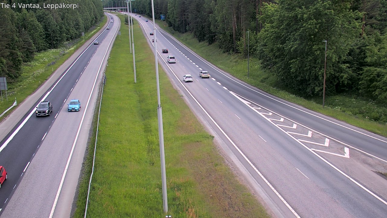 Kelikamerat Kuva Tie 4 Vantaa Leppäkorpi, Vantaa, Uusimaa