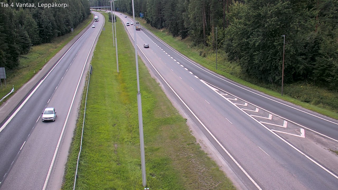 Kelikamerat Kuva Tie 4 Vantaa Leppäkorpi, Vantaa, Uusimaa