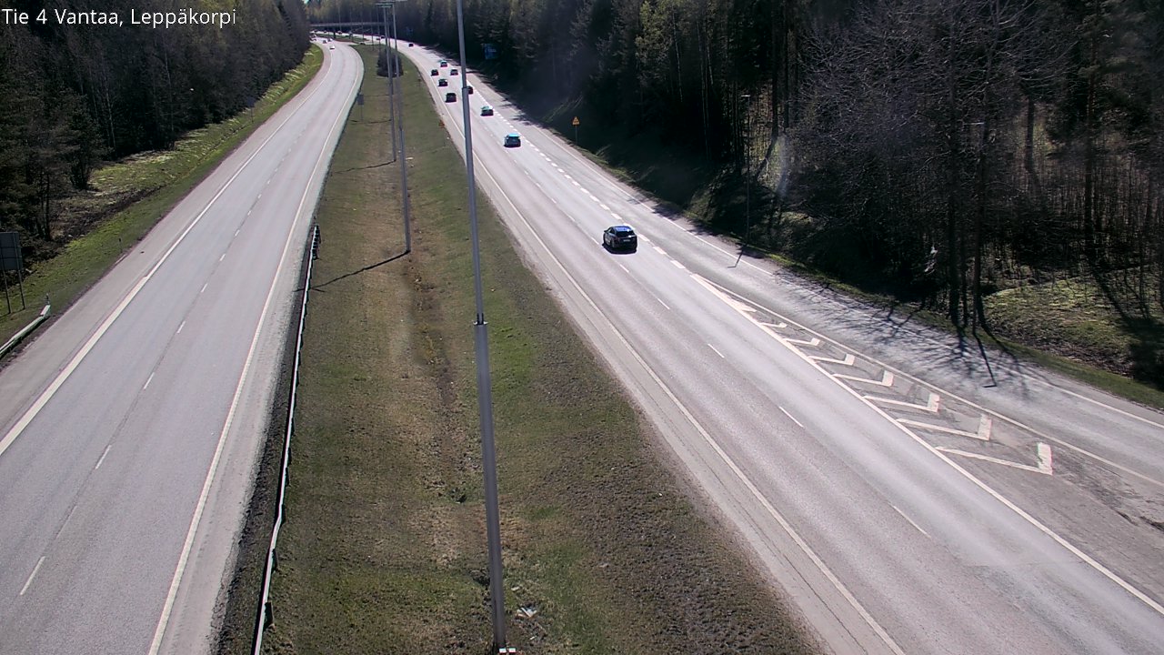 Kelikamerat Kuva Tie 4 Vantaa Leppäkorpi, Vantaa, Uusimaa
