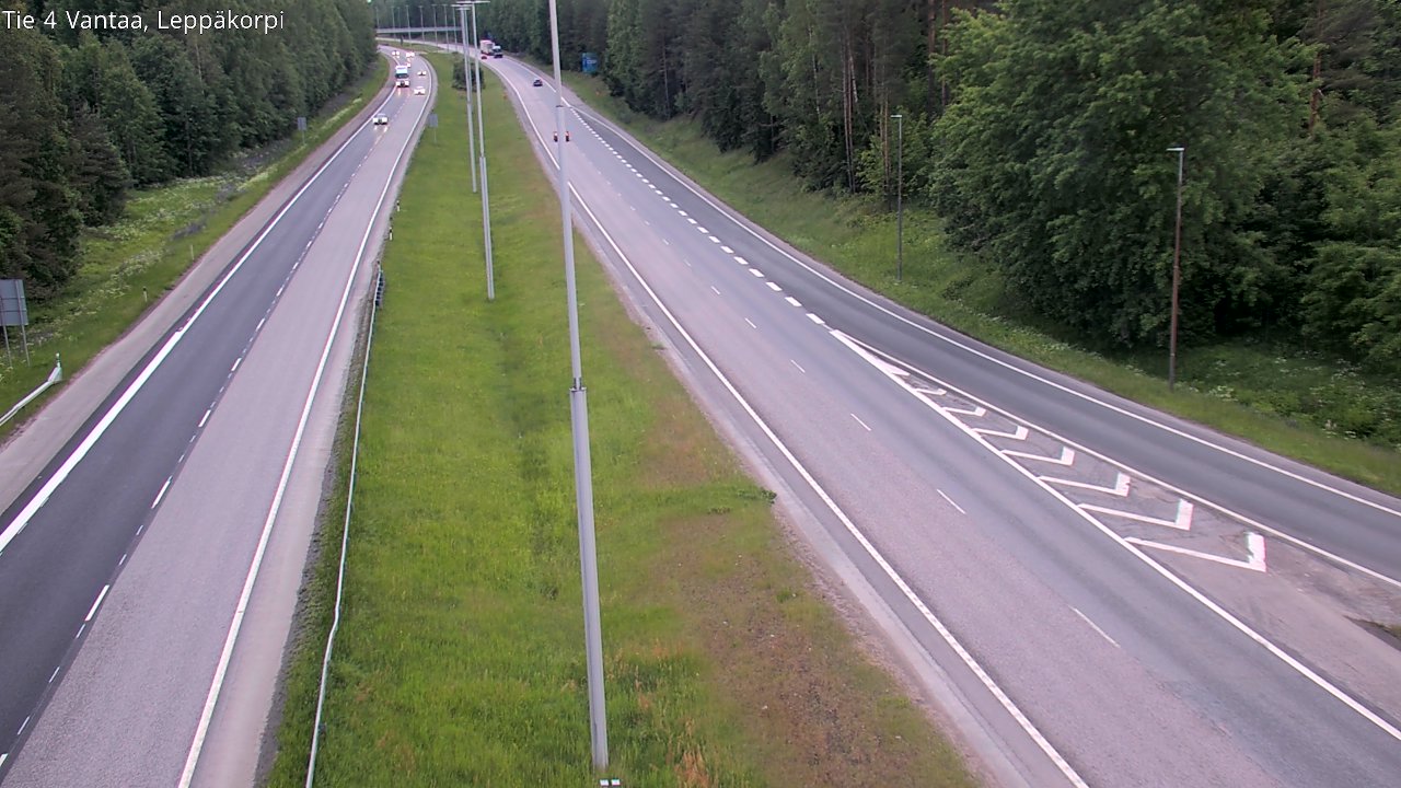 Kelikamerat Kuva Tie 4 Vantaa Leppäkorpi, Vantaa, Uusimaa