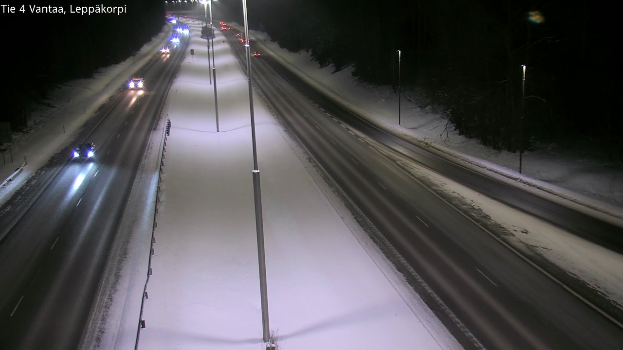 Kelikamerat Kuva Tie 4 Vantaa Leppäkorpi, Vantaa, Uusimaa