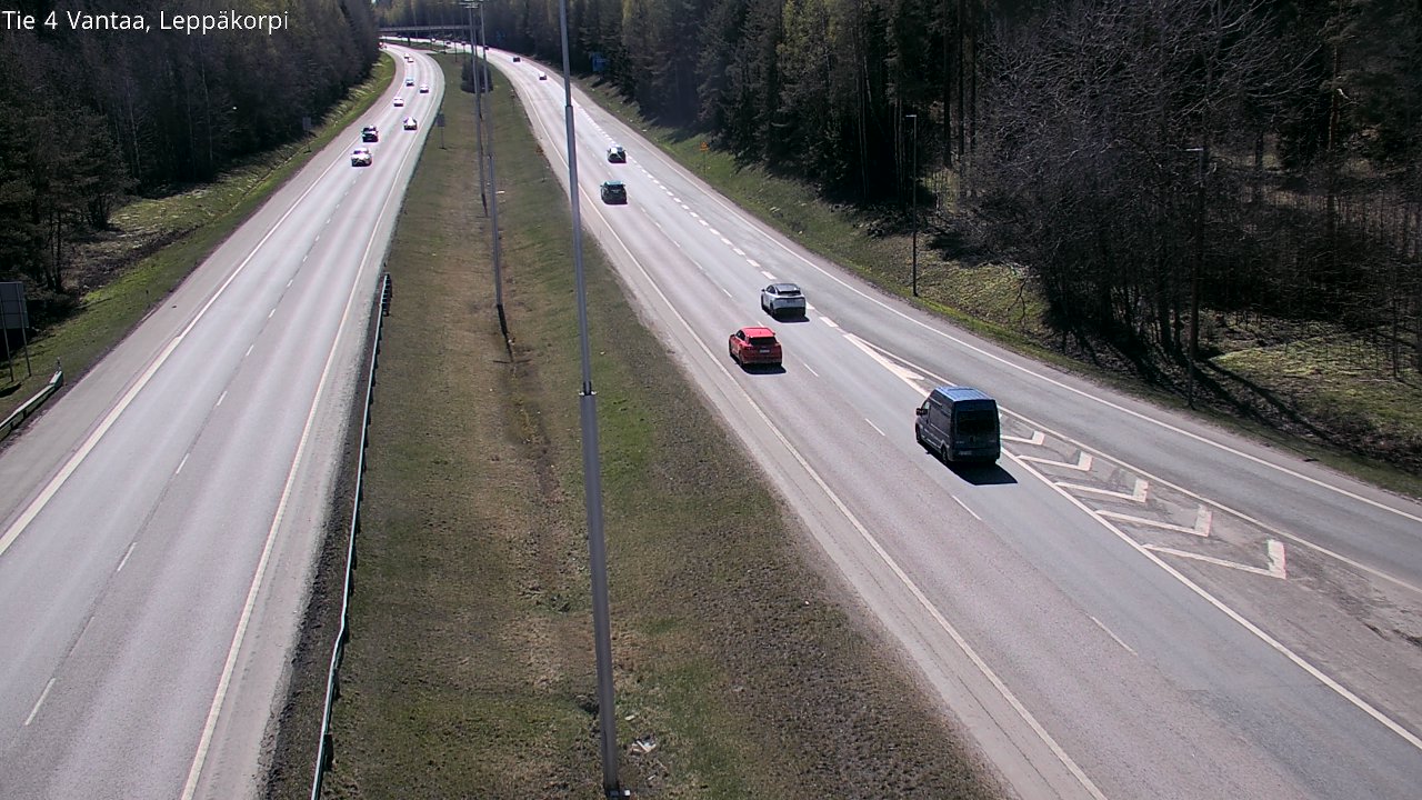 Kelikamerat Kuva Tie 4 Vantaa Leppäkorpi, Vantaa, Uusimaa