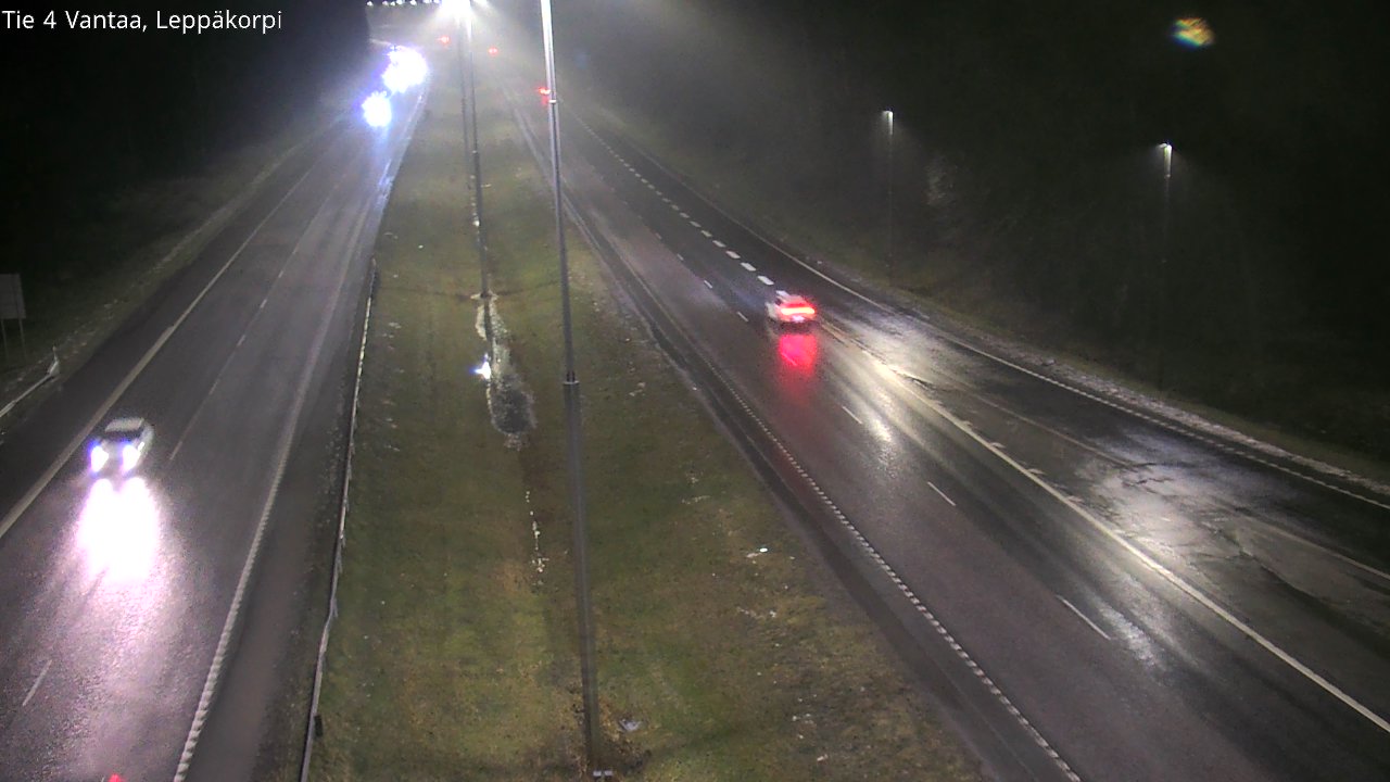 Weather Camera Image Väg 4 Vanda Alkärr, Vantaa, Uusimaa
