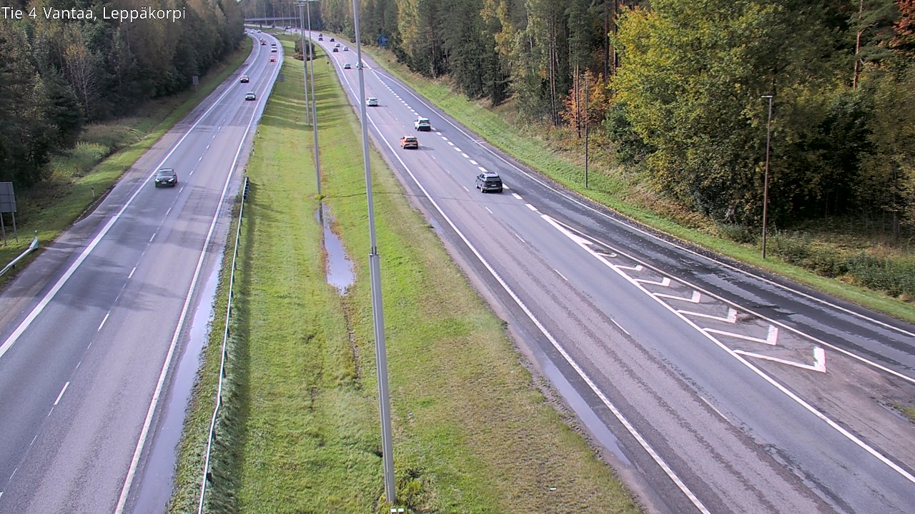Kelikamerat Kuva Tie 4 Vantaa Leppäkorpi, Vantaa, Uusimaa