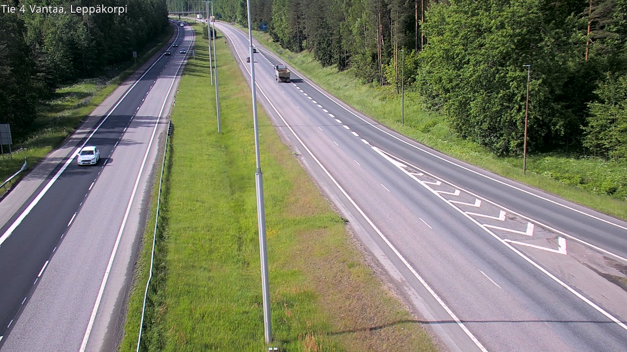 Kelikamerat Kuva Tie 4 Vantaa Leppäkorpi, Vantaa, Uusimaa