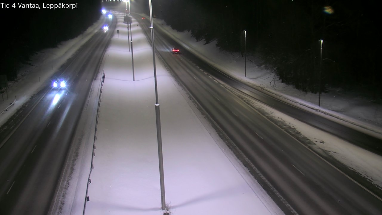 Kelikamerat Kuva Tie 4 Vantaa Leppäkorpi, Vantaa, Uusimaa