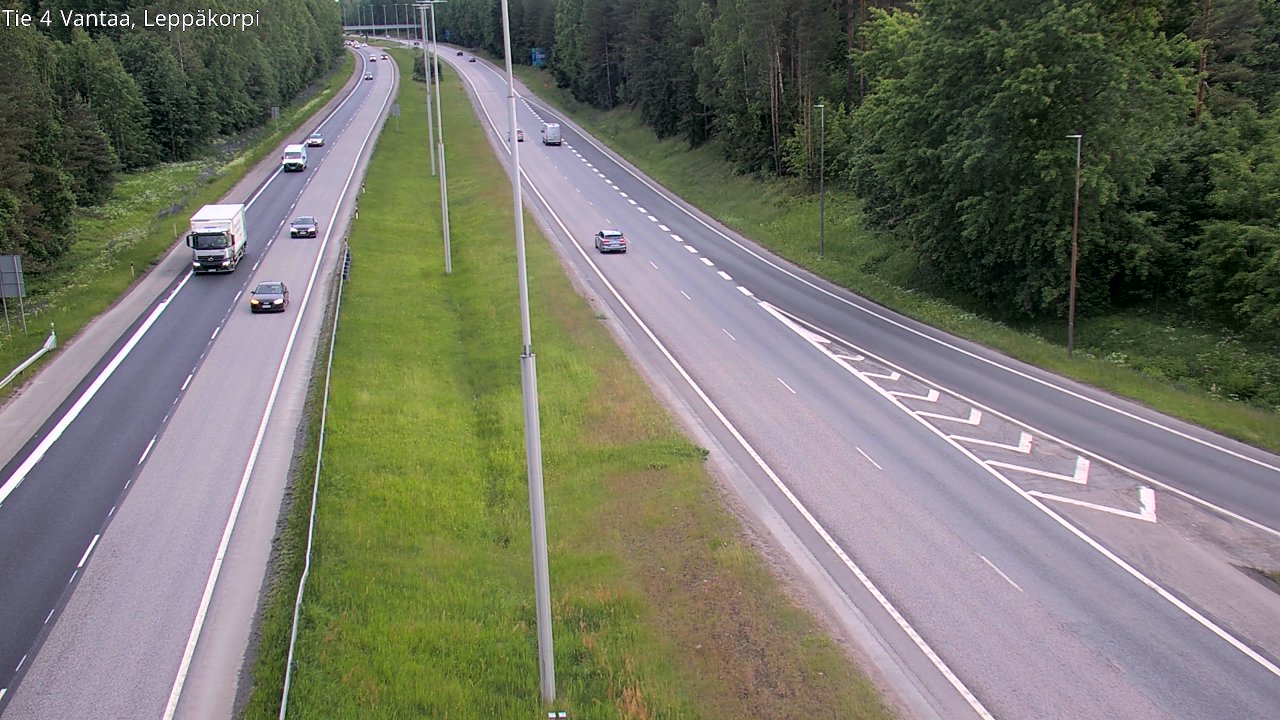 Kelikamerat Kuva Tie 4 Vantaa Leppäkorpi, Vantaa, Uusimaa