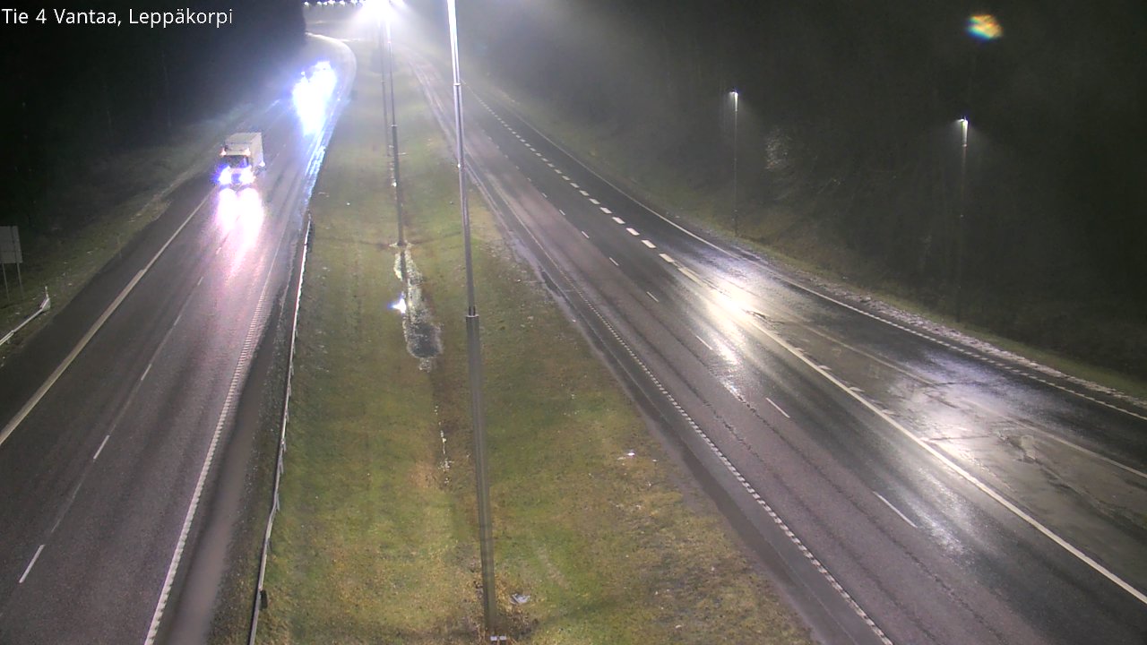 Weather Camera Image Väg 4 Vanda Alkärr, Vantaa, Uusimaa