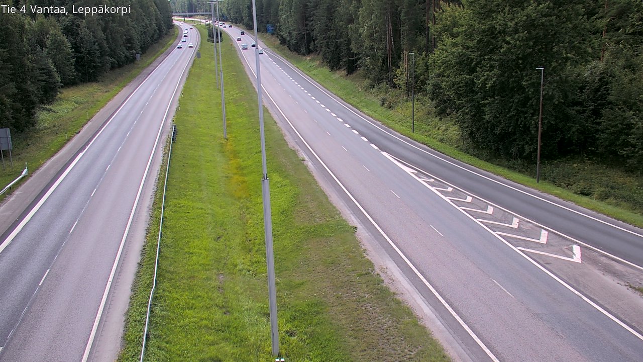 Weather Camera Image Road 4 Vantaa Leppäkorpi, Vantaa, Uusimaa