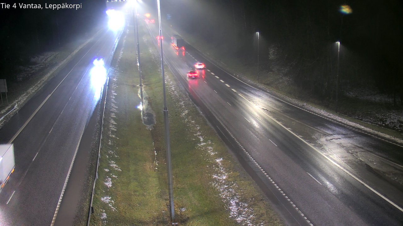 Weather Camera Image Väg 4 Vanda Alkärr, Vantaa, Uusimaa