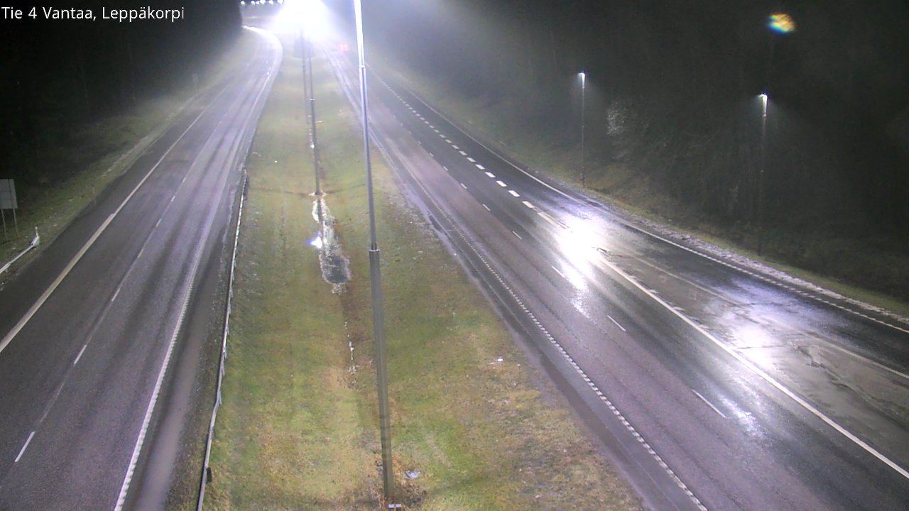 Weather Camera Image Väg 4 Vanda Alkärr, Vantaa, Uusimaa