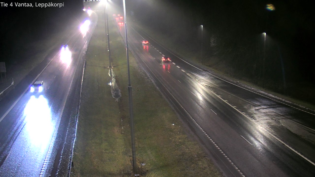 Weather Camera Image Väg 4 Vanda Alkärr, Vantaa, Uusimaa