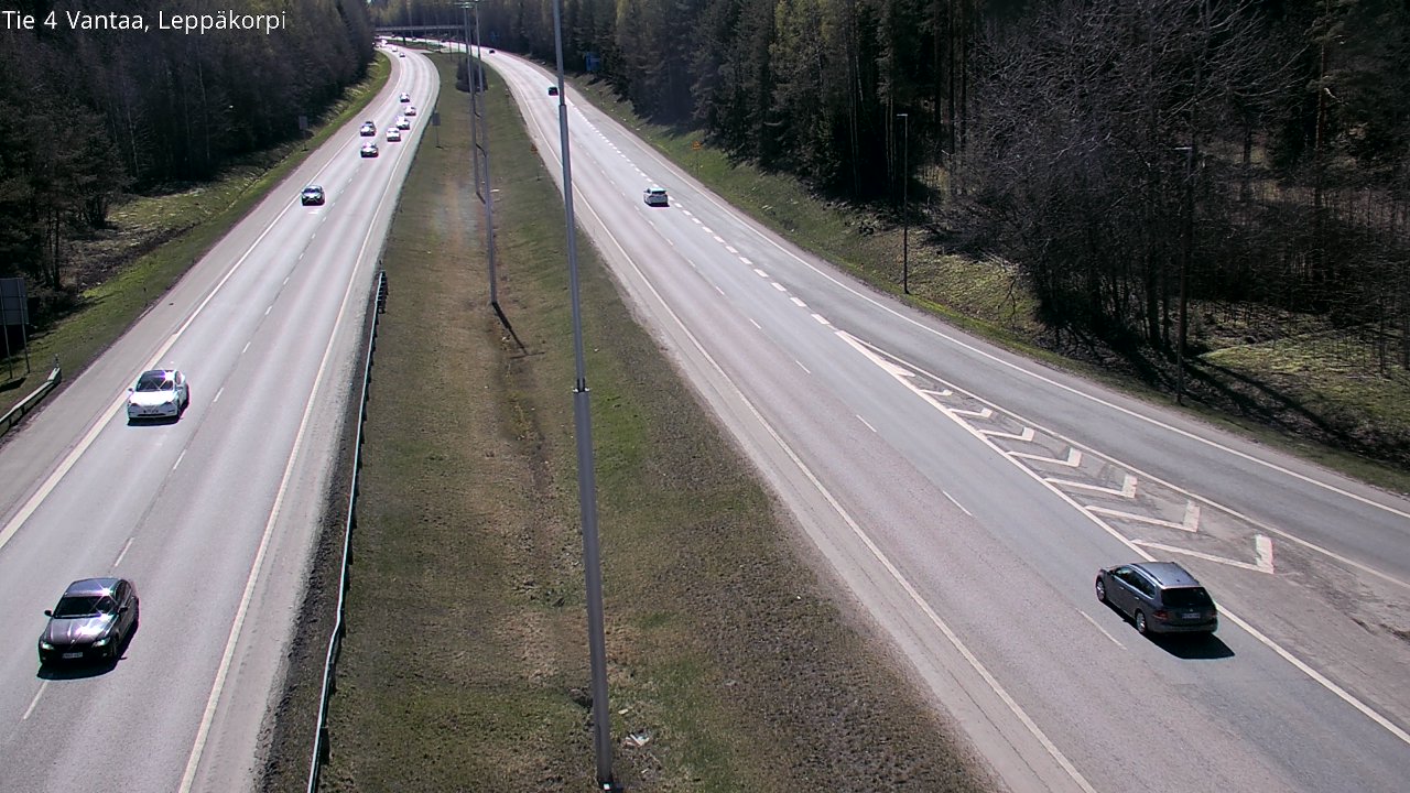 Kelikamerat Kuva Tie 4 Vantaa Leppäkorpi, Vantaa, Uusimaa