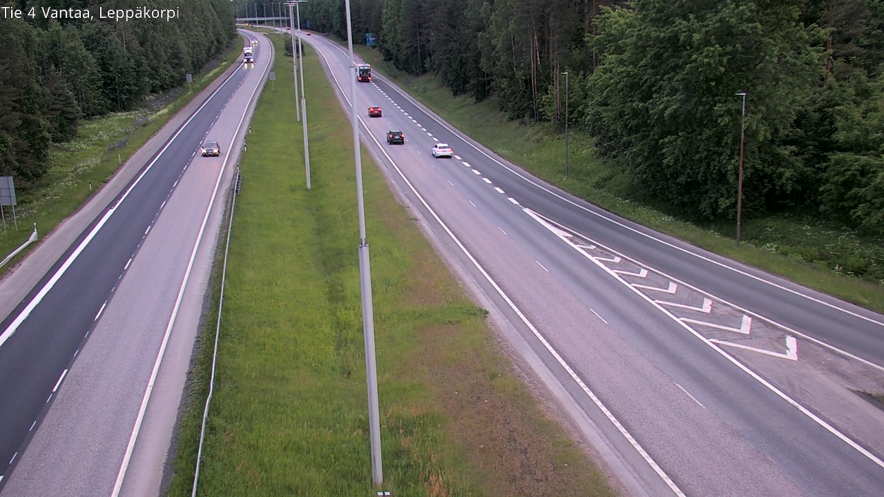 Kelikamerat Kuva Tie 4 Vantaa Leppäkorpi, Vantaa, Uusimaa