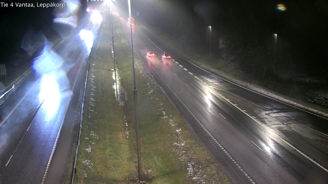 Weather Camera Image Väg 4 Vanda Alkärr, Vantaa, Uusimaa