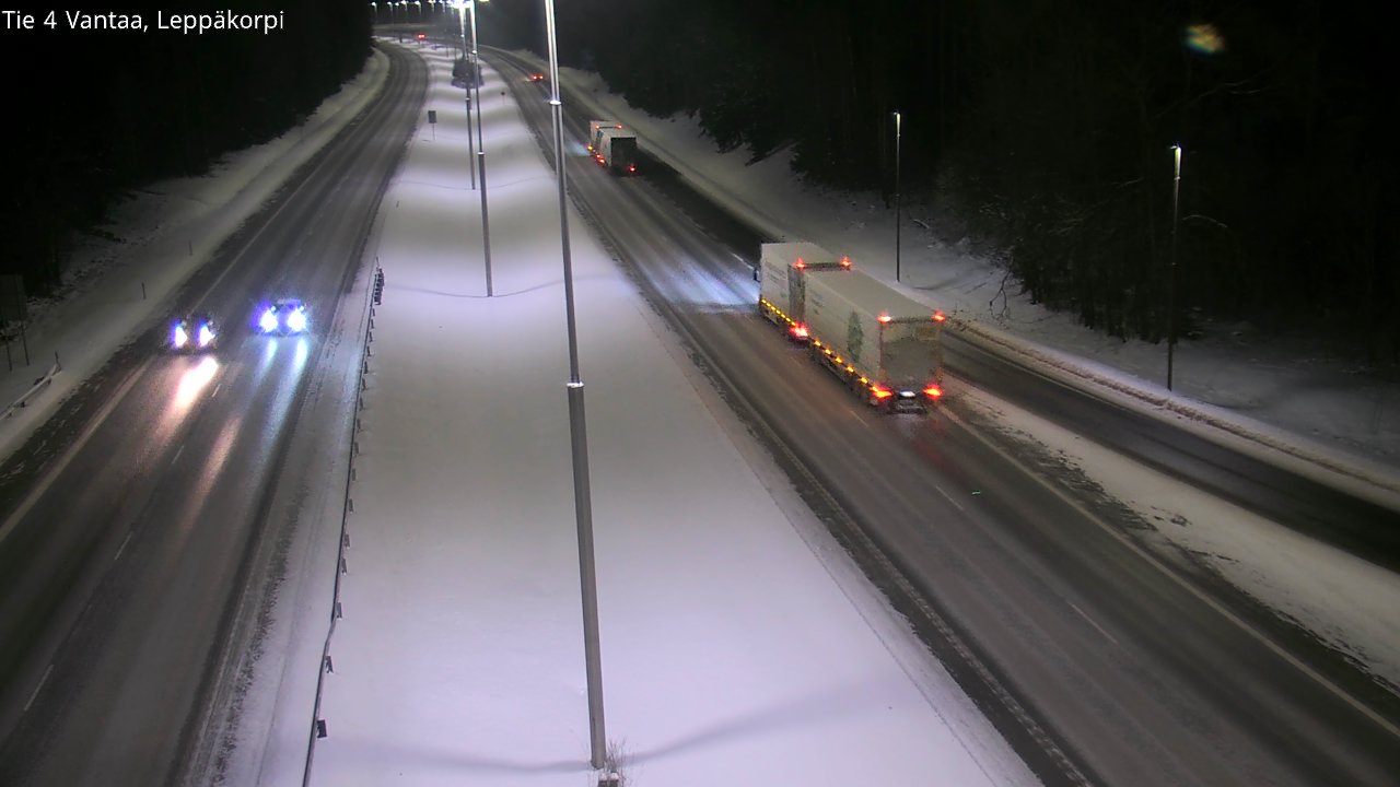 Kelikamerat Kuva Tie 4 Vantaa Leppäkorpi, Vantaa, Uusimaa