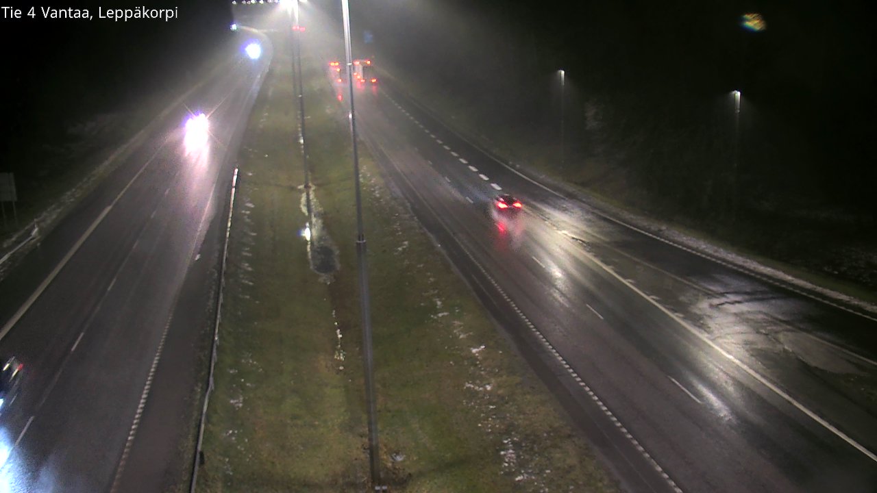 Weather Camera Image Väg 4 Vanda Alkärr, Vantaa, Uusimaa