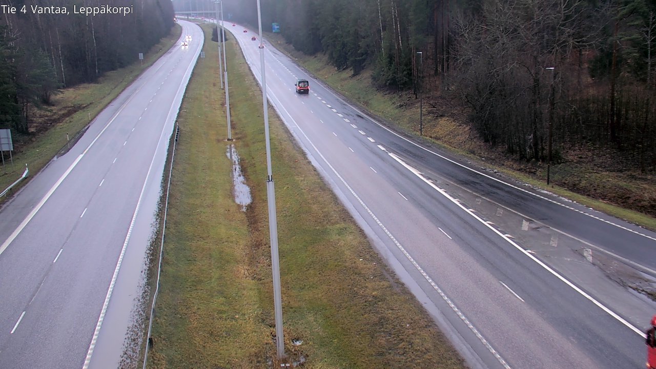 Weather Camera Image Väg 4 Vanda Alkärr, Vantaa, Uusimaa