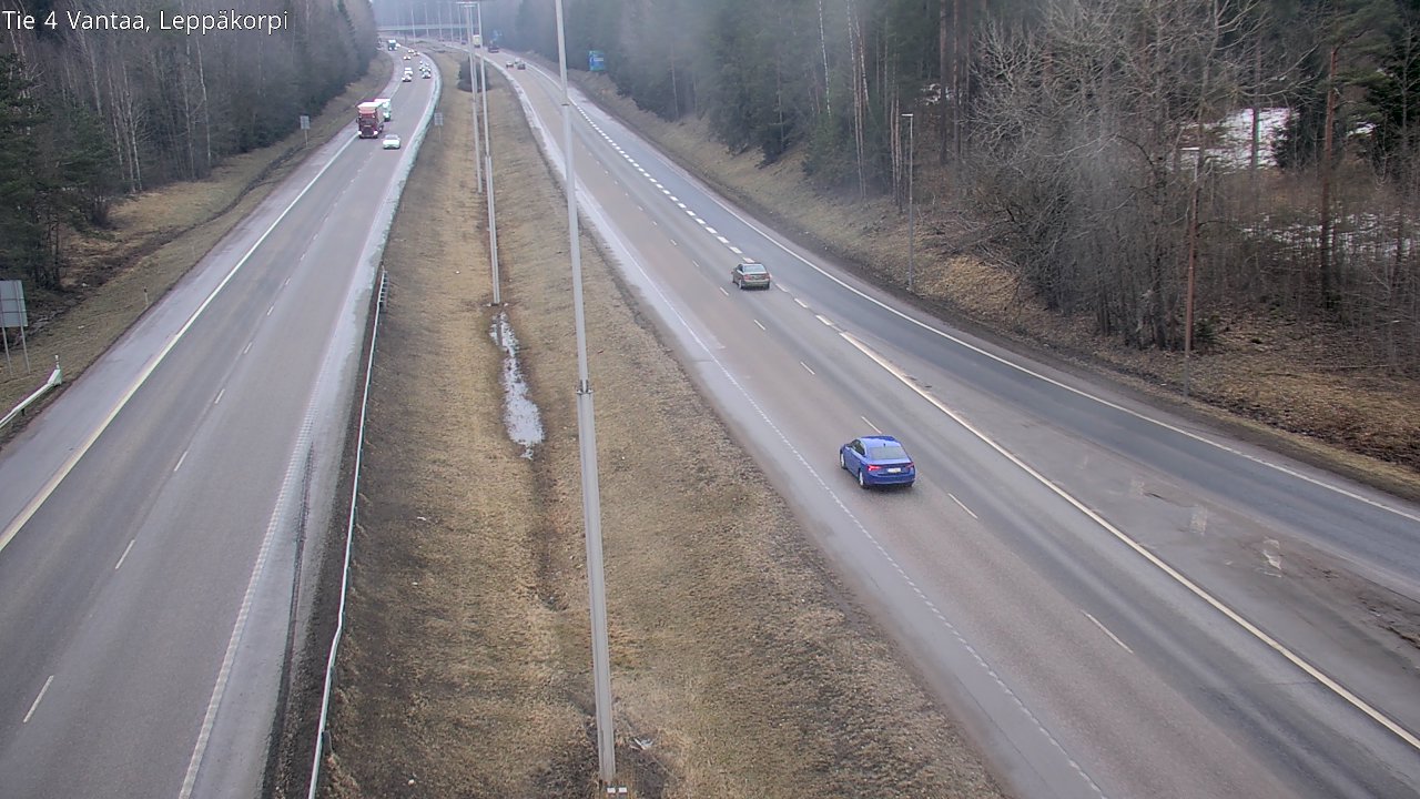 Weather Camera Image Road 4 Vantaa Leppäkorpi, Vantaa, Uusimaa