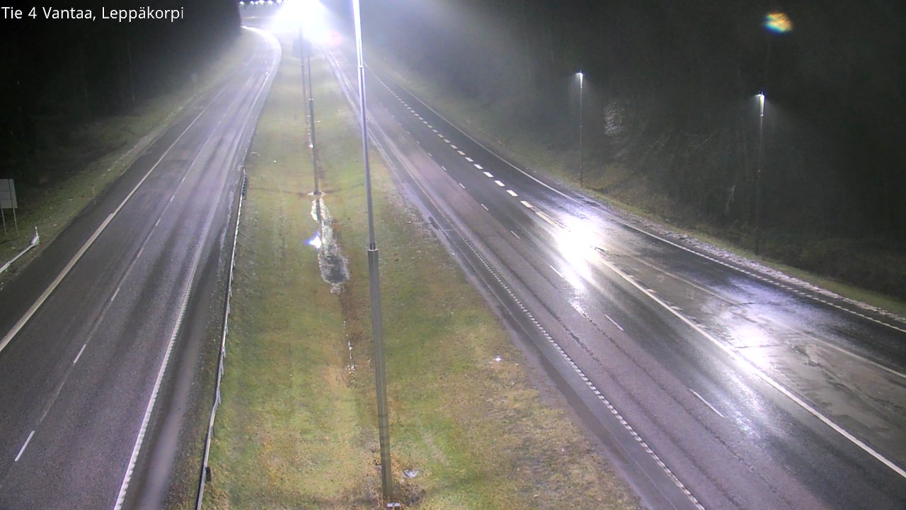 Weather Camera Image Väg 4 Vanda Alkärr, Vantaa, Uusimaa