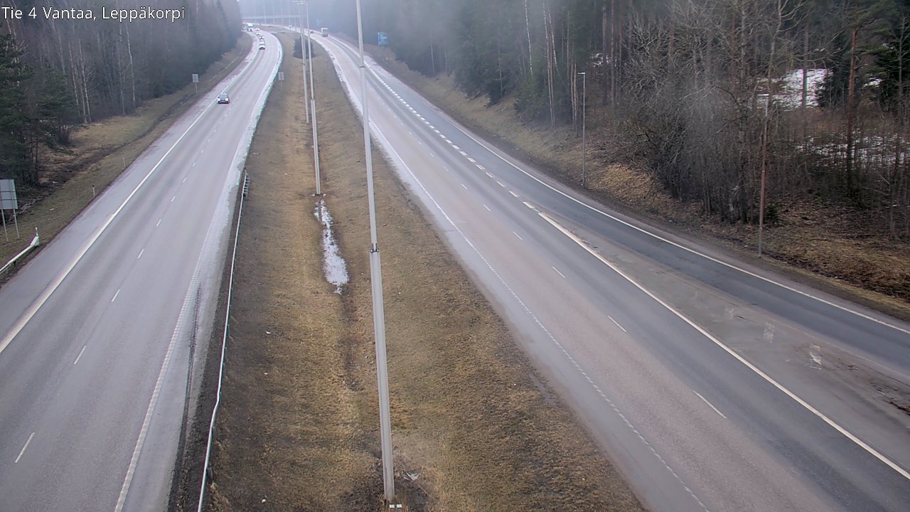 Weather Camera Image Road 4 Vantaa Leppäkorpi, Vantaa, Uusimaa