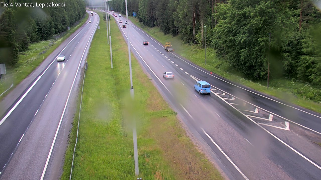 Weather Camera Image Road 4 Vantaa Leppäkorpi, Vantaa, Uusimaa