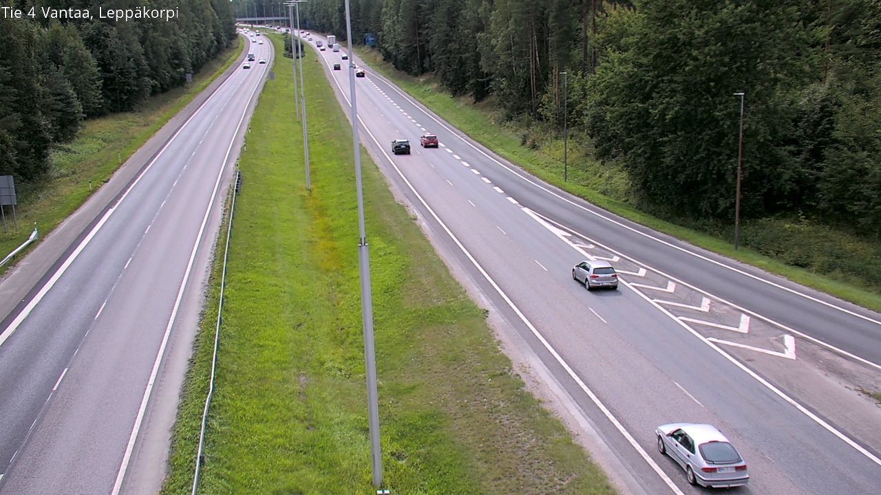 Weather Camera Image Road 4 Vantaa Leppäkorpi, Vantaa, Uusimaa