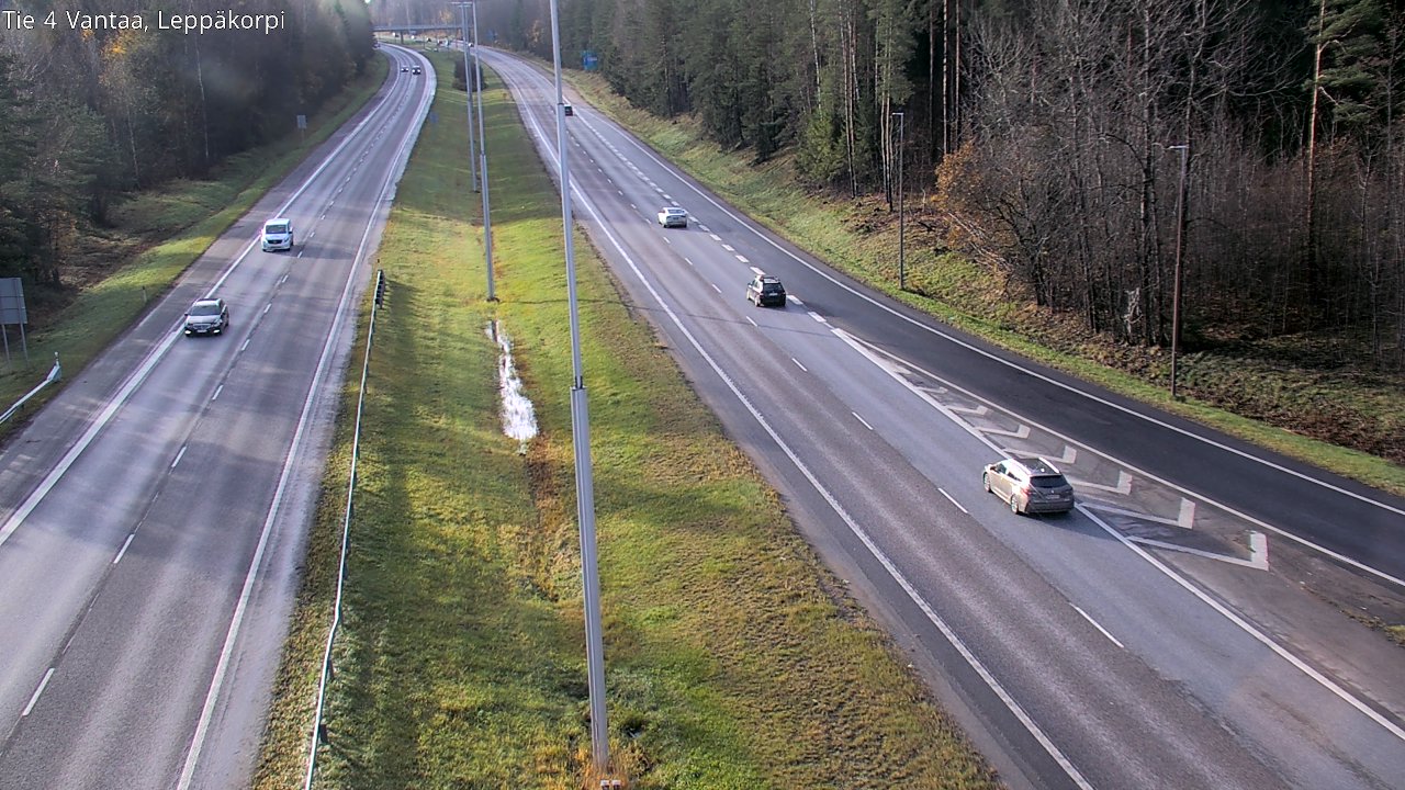 Kelikamerat Kuva Tie 4 Vantaa Leppäkorpi, Vantaa, Uusimaa