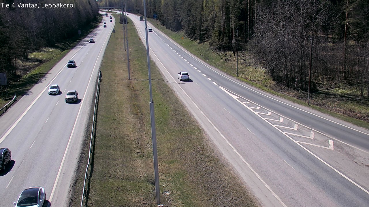 Kelikamerat Kuva Tie 4 Vantaa Leppäkorpi, Vantaa, Uusimaa