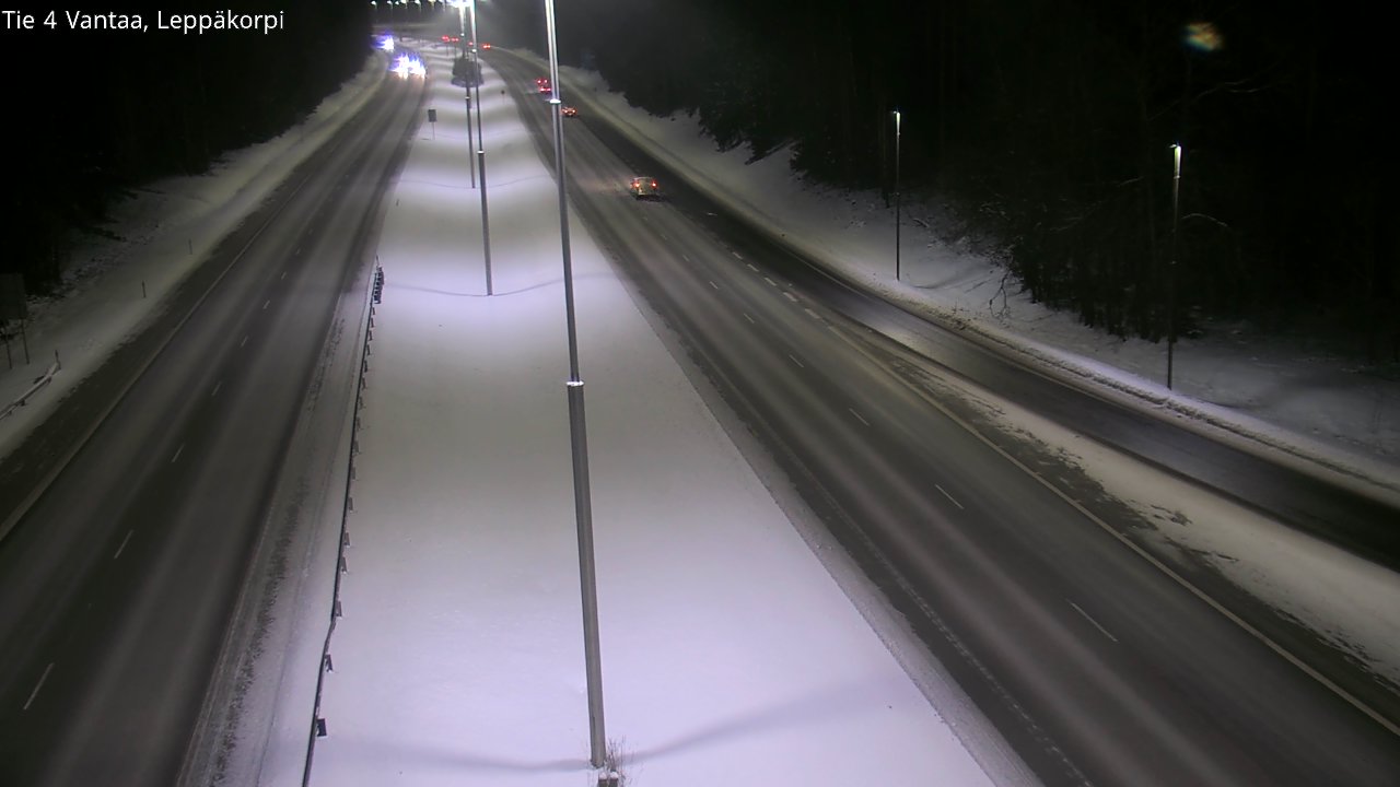 Weather Camera Image Road 4 Vantaa Leppäkorpi, Vantaa, Uusimaa