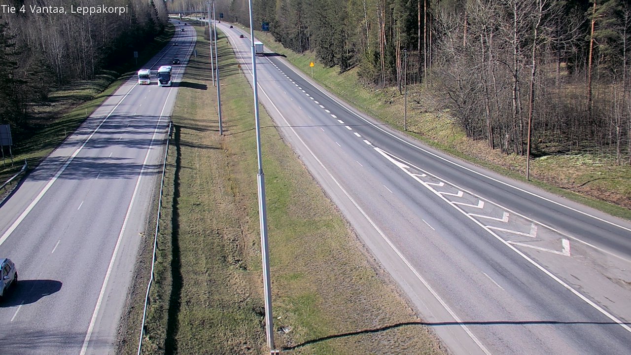 Kelikamerat Kuva Tie 4 Vantaa Leppäkorpi, Vantaa, Uusimaa