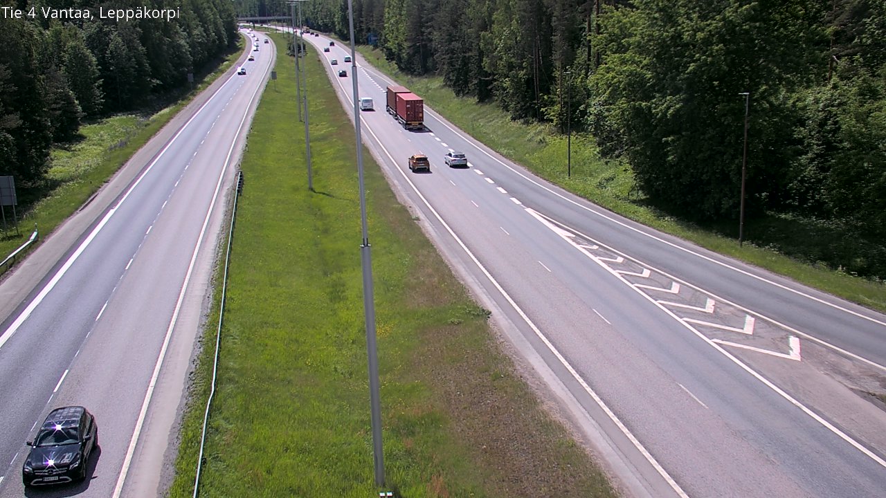 Kelikamerat Kuva Tie 4 Vantaa Leppäkorpi, Vantaa, Uusimaa