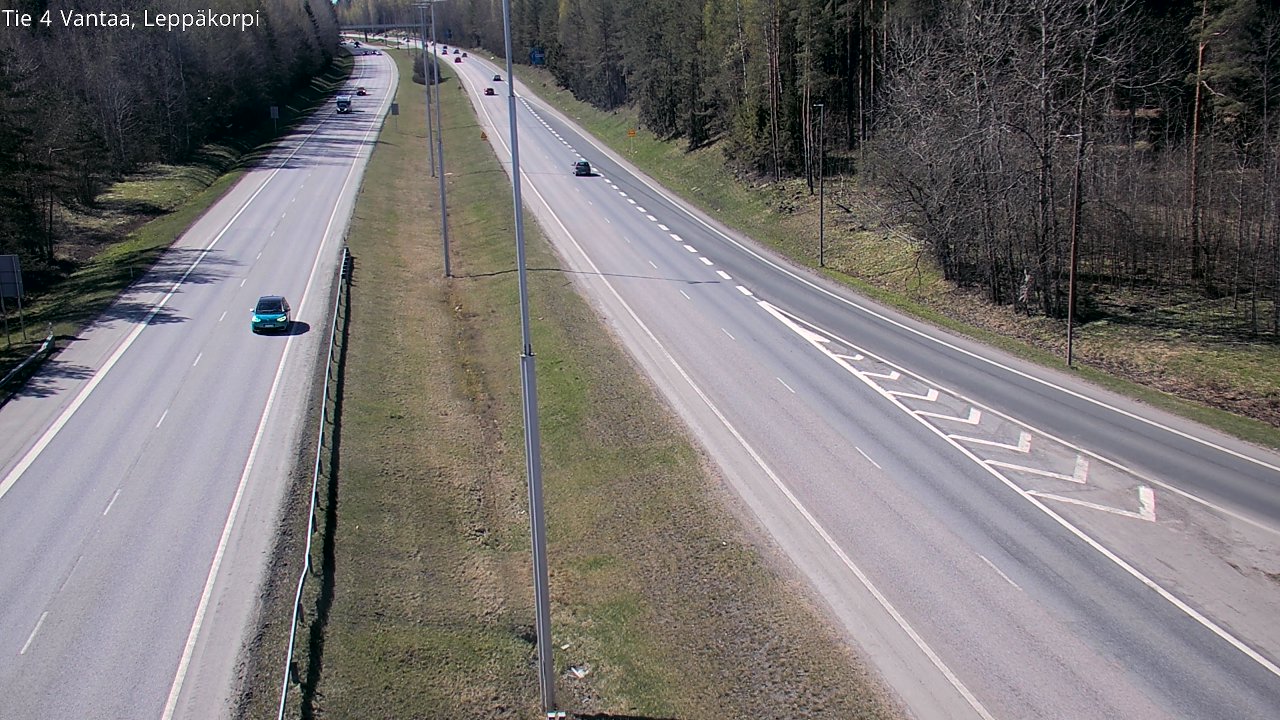Kelikamerat Kuva Tie 4 Vantaa Leppäkorpi, Vantaa, Uusimaa