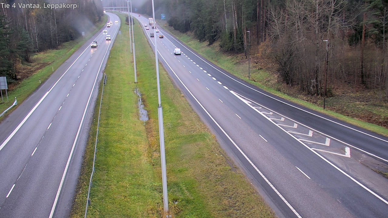 Kelikamerat Kuva Tie 4 Vantaa Leppäkorpi, Vantaa, Uusimaa