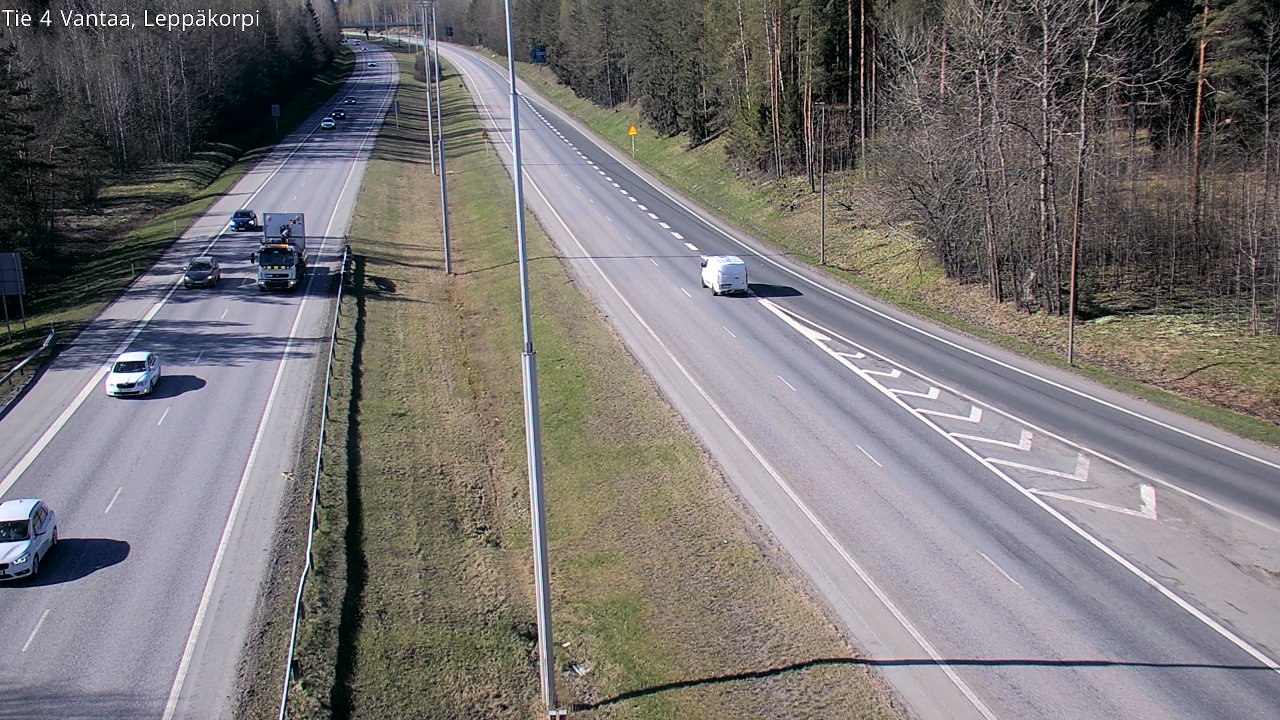 Kelikamerat Kuva Tie 4 Vantaa Leppäkorpi, Vantaa, Uusimaa