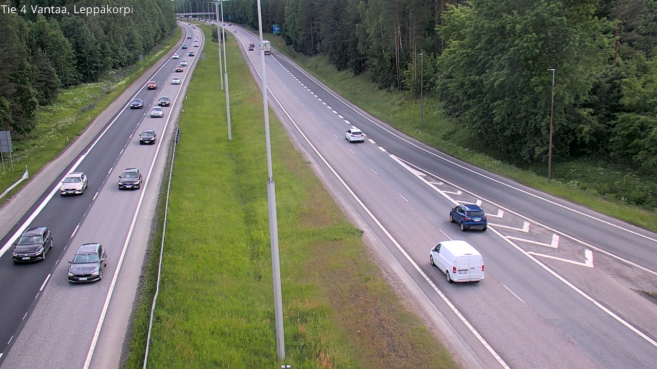 Kelikamerat Kuva Tie 4 Vantaa Leppäkorpi, Vantaa, Uusimaa