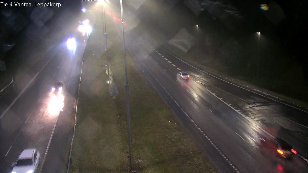 Weather Camera Image Väg 4 Vanda Alkärr, Vantaa, Uusimaa