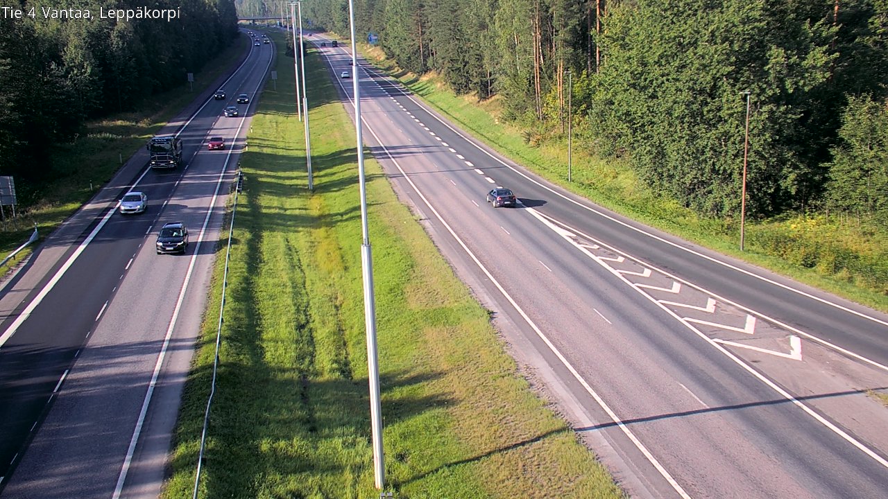 Weather Camera Image Road 4 Vantaa Leppäkorpi, Vantaa, Uusimaa