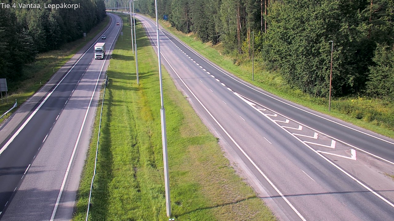 Weather Camera Image Road 4 Vantaa Leppäkorpi, Vantaa, Uusimaa