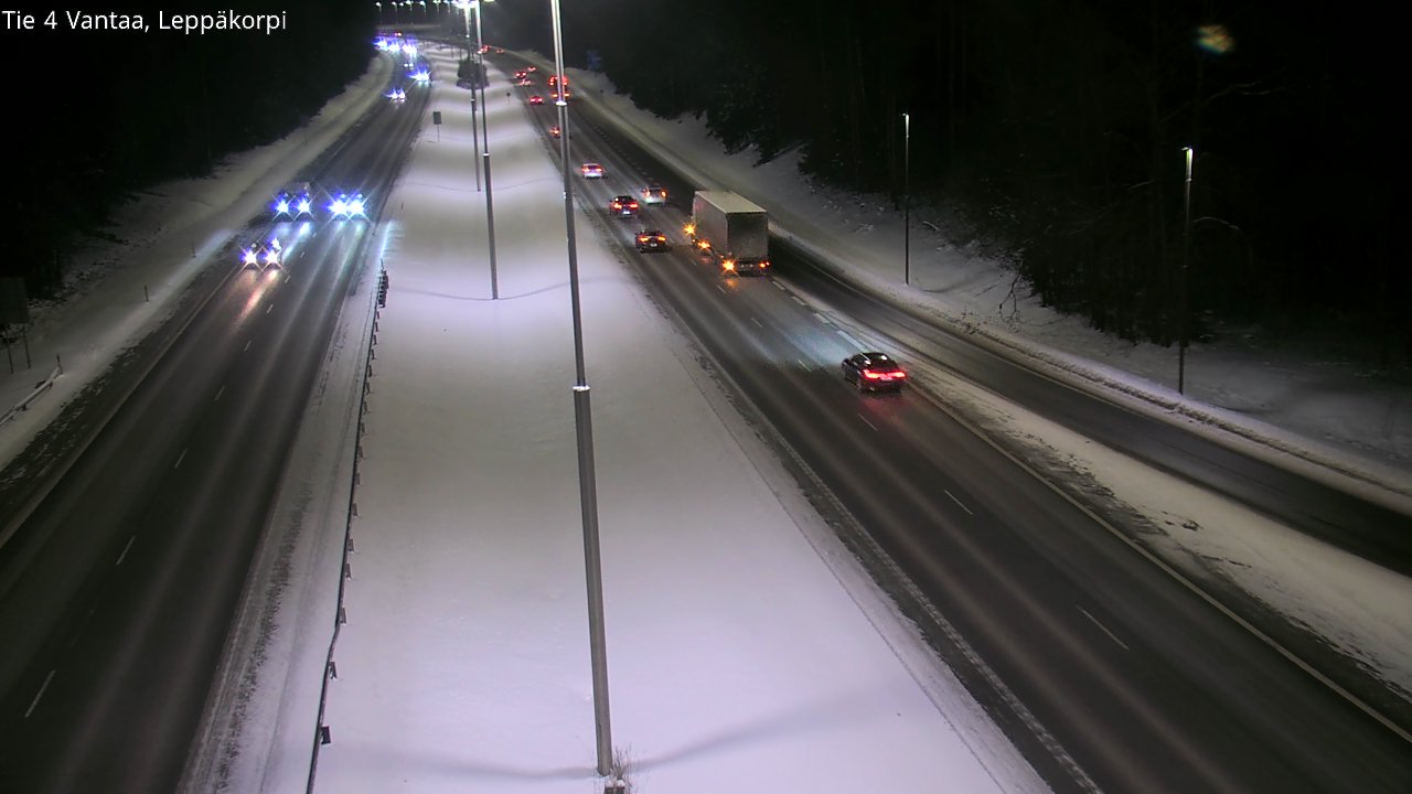 Kelikamerat Kuva Tie 4 Vantaa Leppäkorpi, Vantaa, Uusimaa