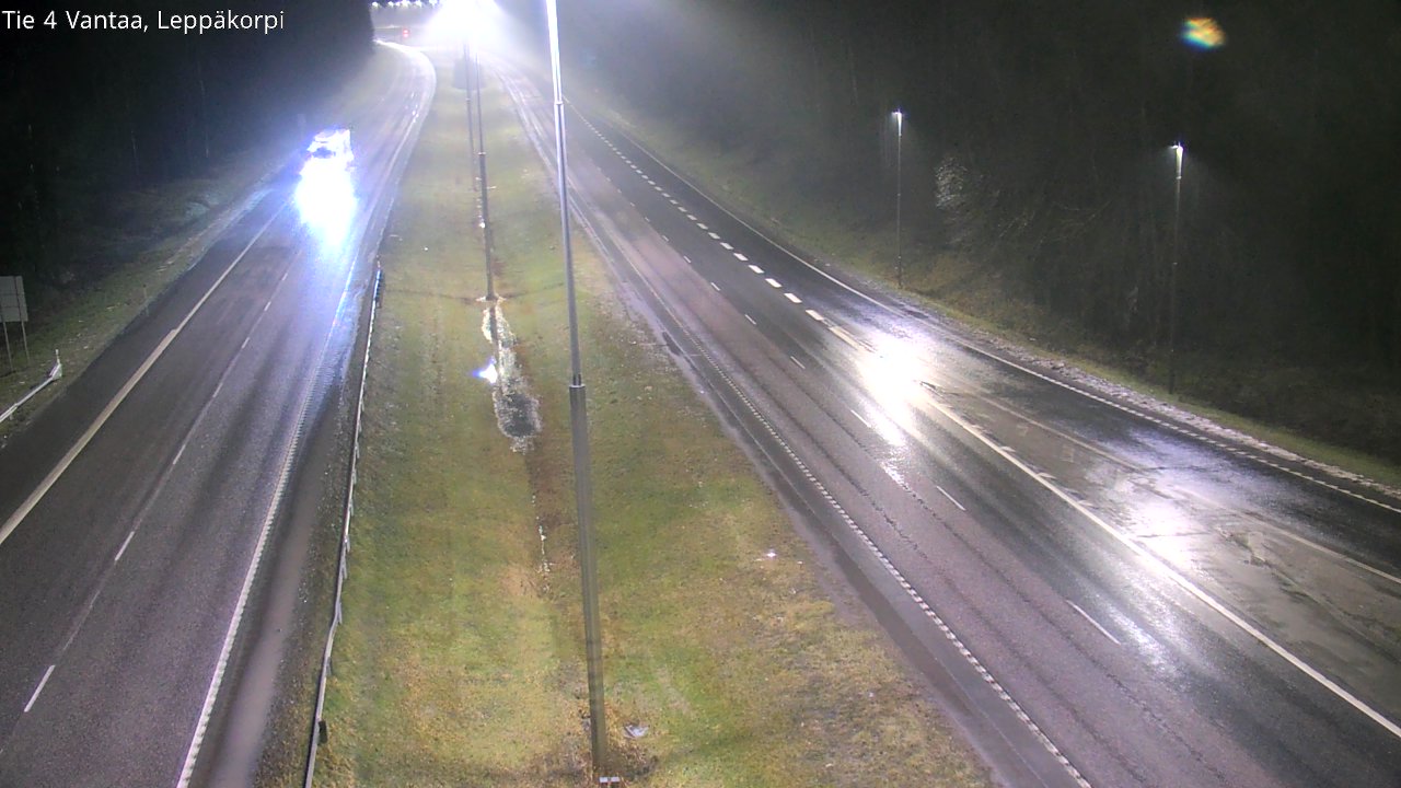 Weather Camera Image Väg 4 Vanda Alkärr, Vantaa, Uusimaa