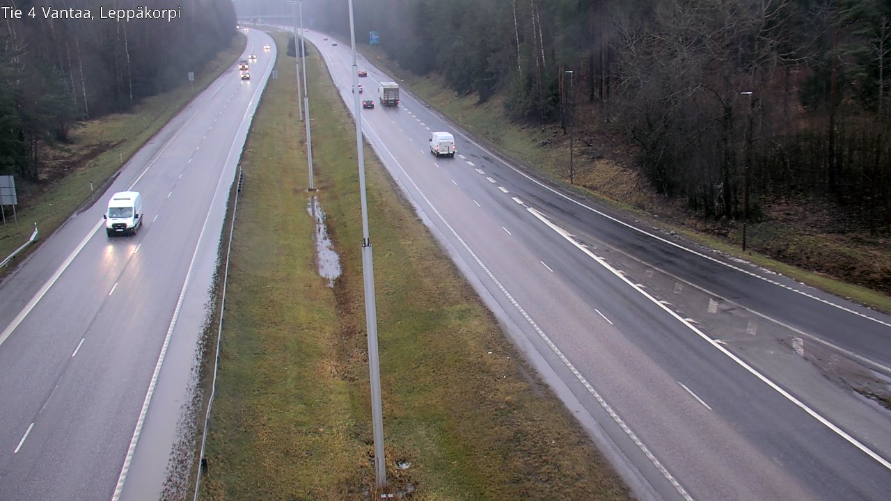 Weather Camera Image Väg 4 Vanda Alkärr, Vantaa, Uusimaa