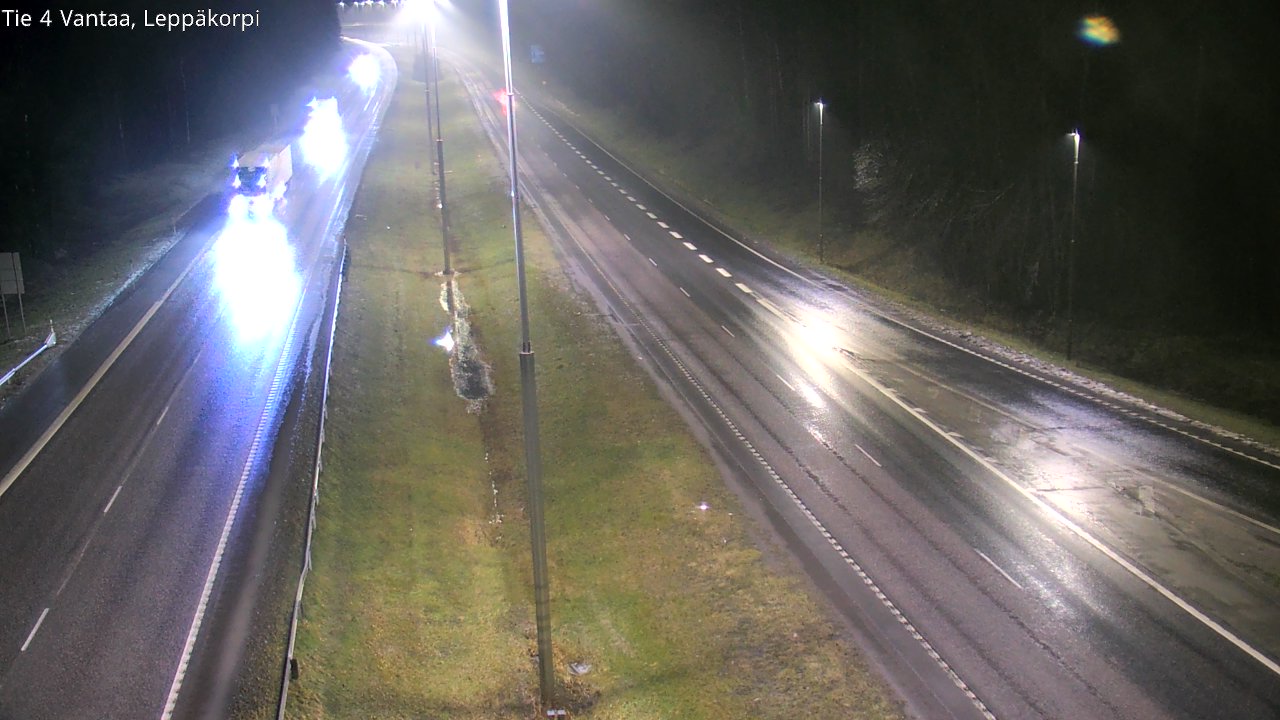 Weather Camera Image Väg 4 Vanda Alkärr, Vantaa, Uusimaa
