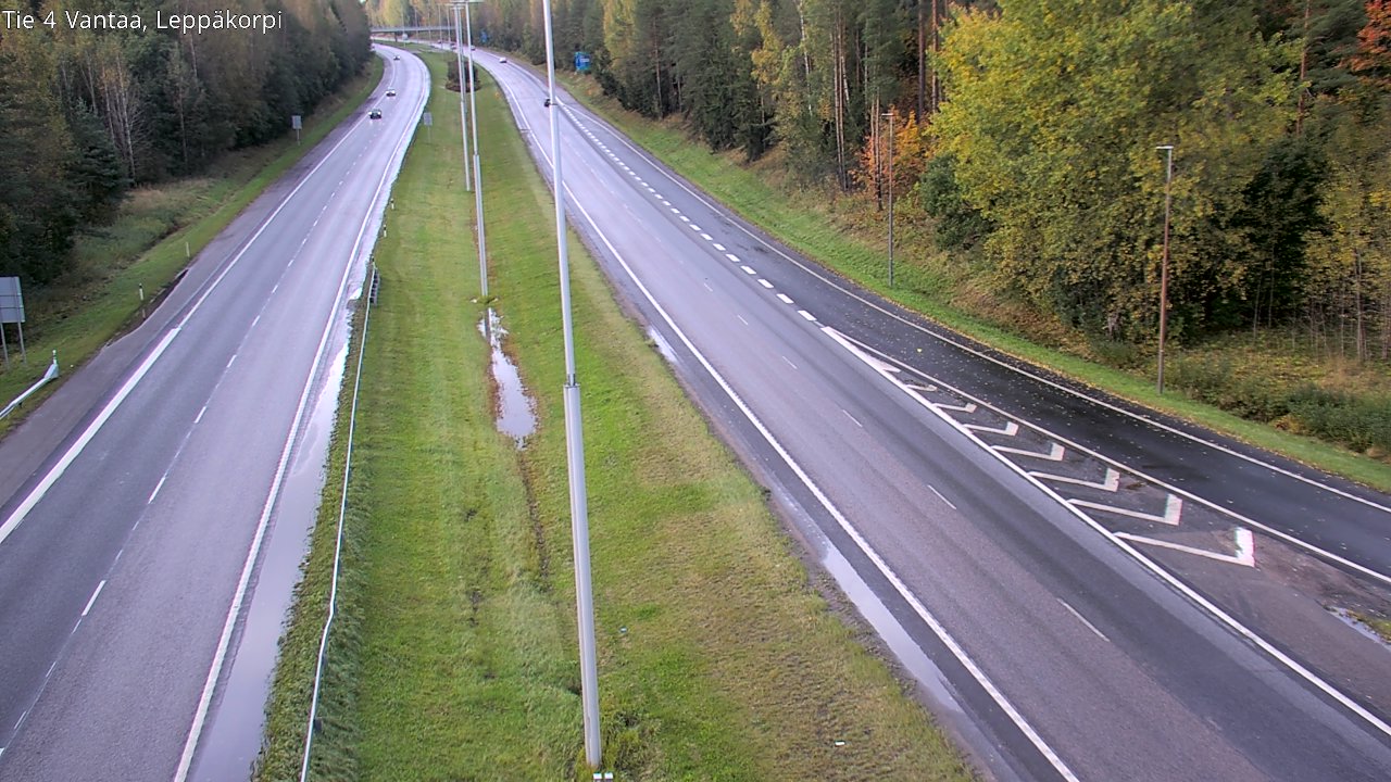 Weather Camera Image Road 4 Vantaa Leppäkorpi, Vantaa, Uusimaa