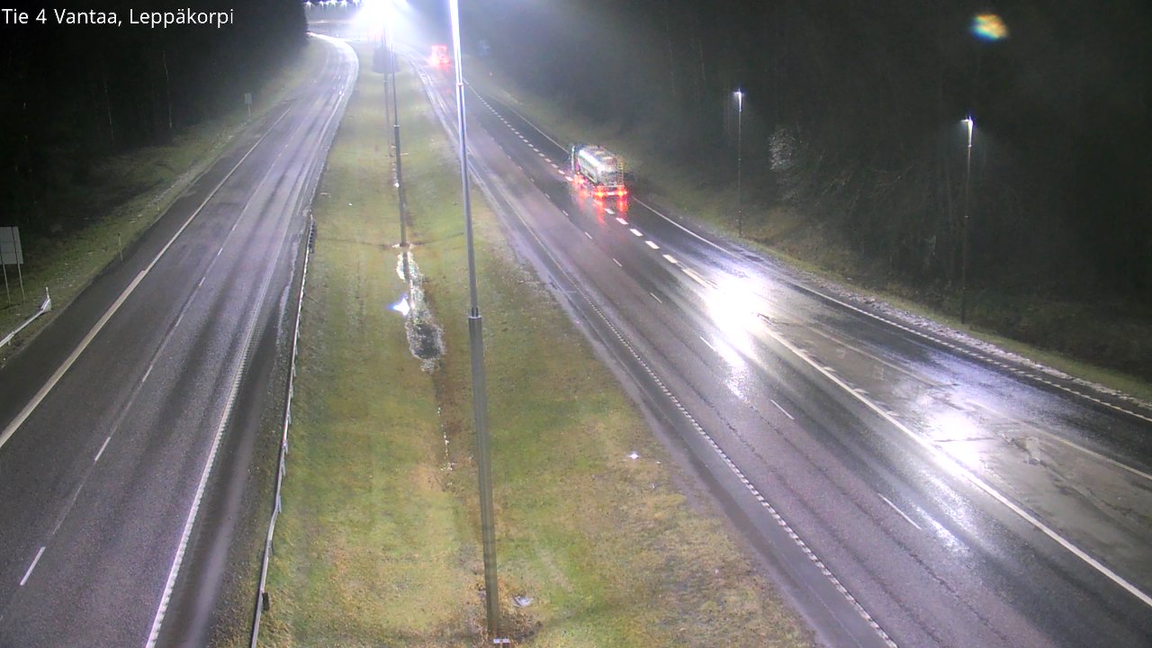 Weather Camera Image Väg 4 Vanda Alkärr, Vantaa, Uusimaa