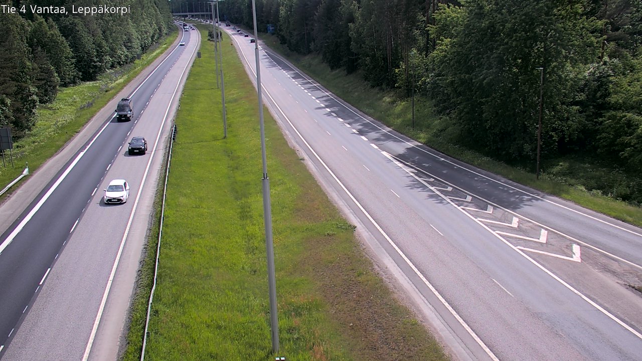 Kelikamerat Kuva Tie 4 Vantaa Leppäkorpi, Vantaa, Uusimaa
