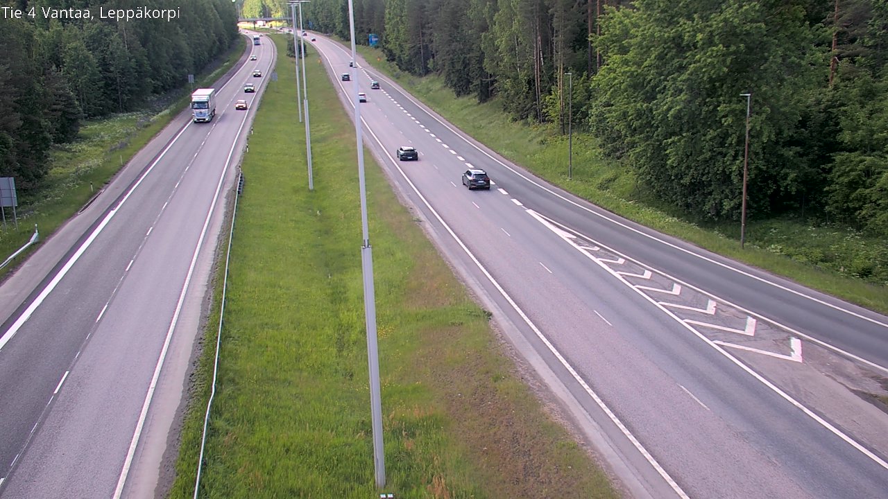 Kelikamerat Kuva Tie 4 Vantaa Leppäkorpi, Vantaa, Uusimaa