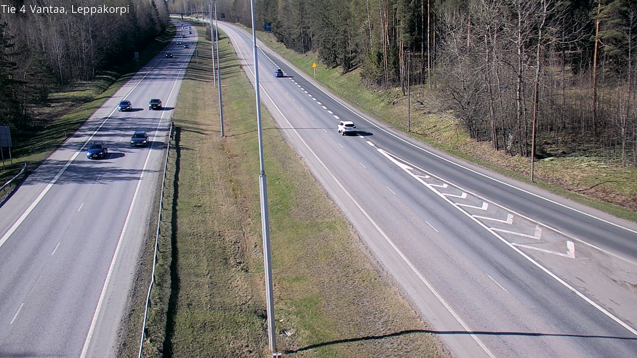 Kelikamerat Kuva Tie 4 Vantaa Leppäkorpi, Vantaa, Uusimaa